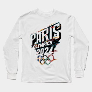 modern style // paris olympic 2024 Long Sleeve T-Shirt